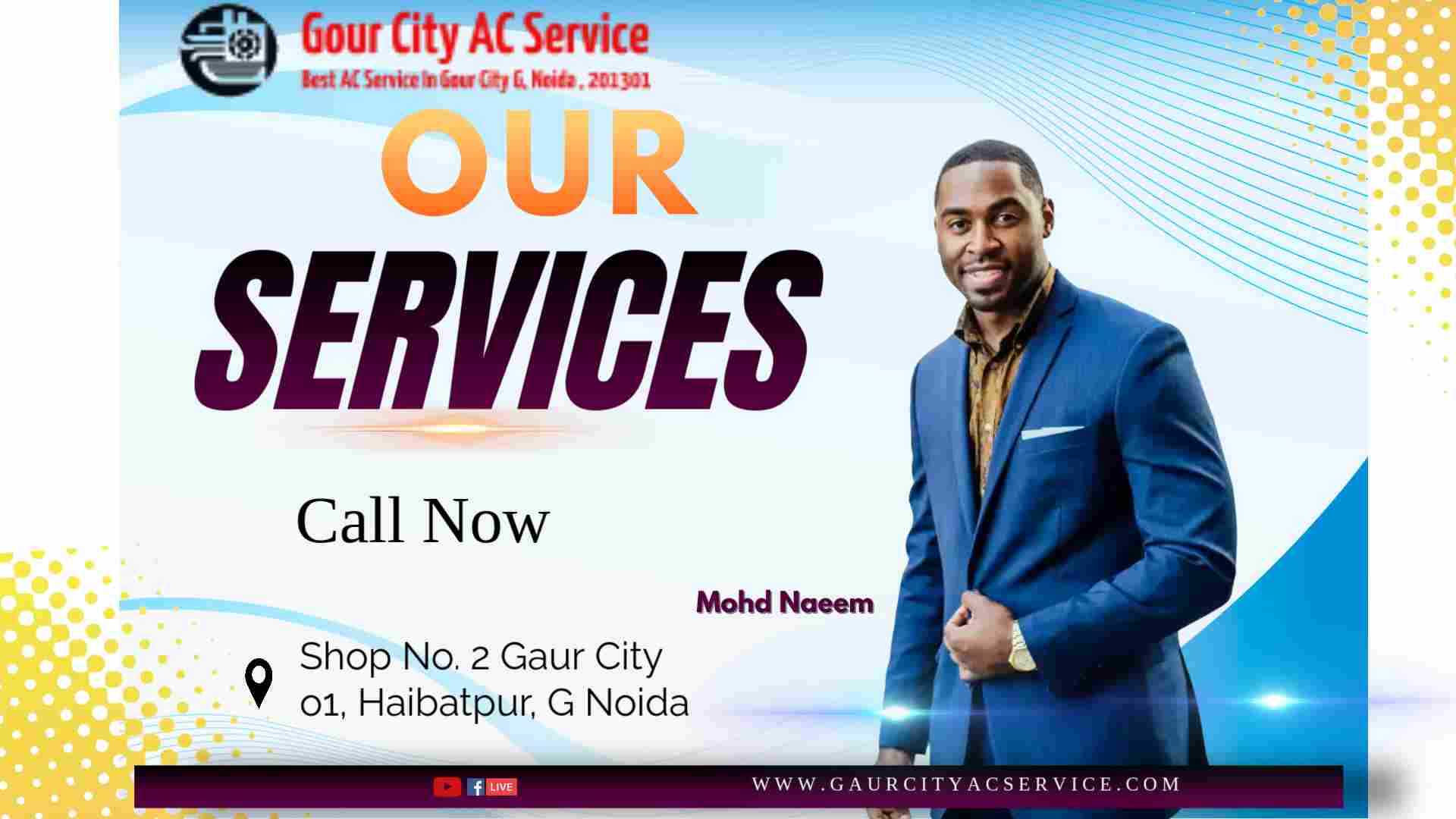 ac service near Gaur City Noida
